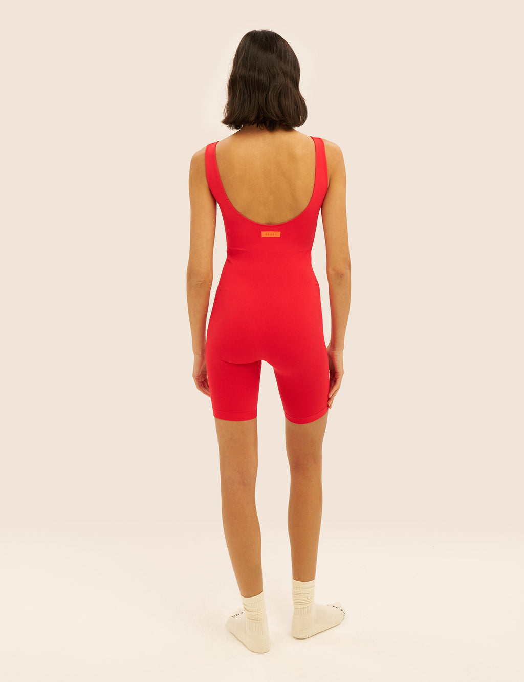 Seamless Knit Short Unitard