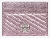 KIRA MOTO QUILT METALLIC CARD CASE