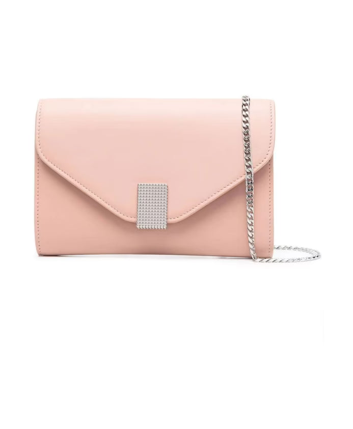 Crossbody Diamond Clasp Pouch