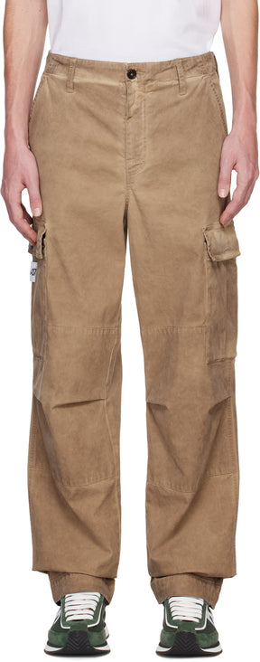 Dolce&Gabbana Beige Cotton Cargo Pants