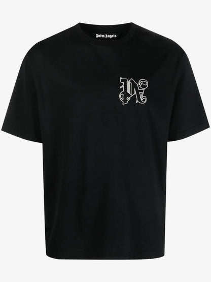 Palm Angels PA logo-embroidered T-shirt