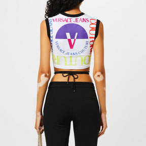Logo Vest Crop Top