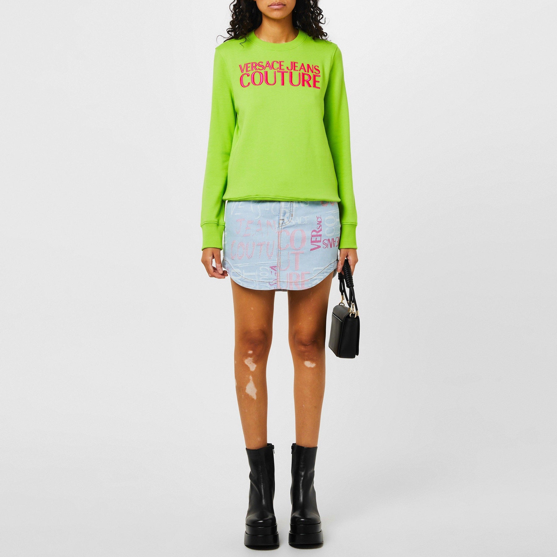 Embroidered Logo Sweater