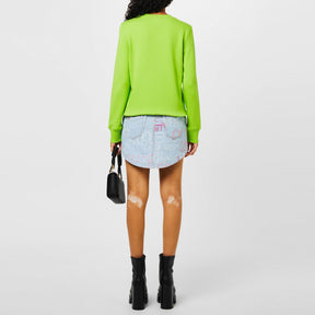 Embroidered Logo Sweater