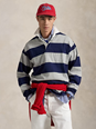 Polo ralph lauren "Big Fit" Multicolor Polo Shirt with Classic Collar and All-Over Striped Motif in Cotton Man
