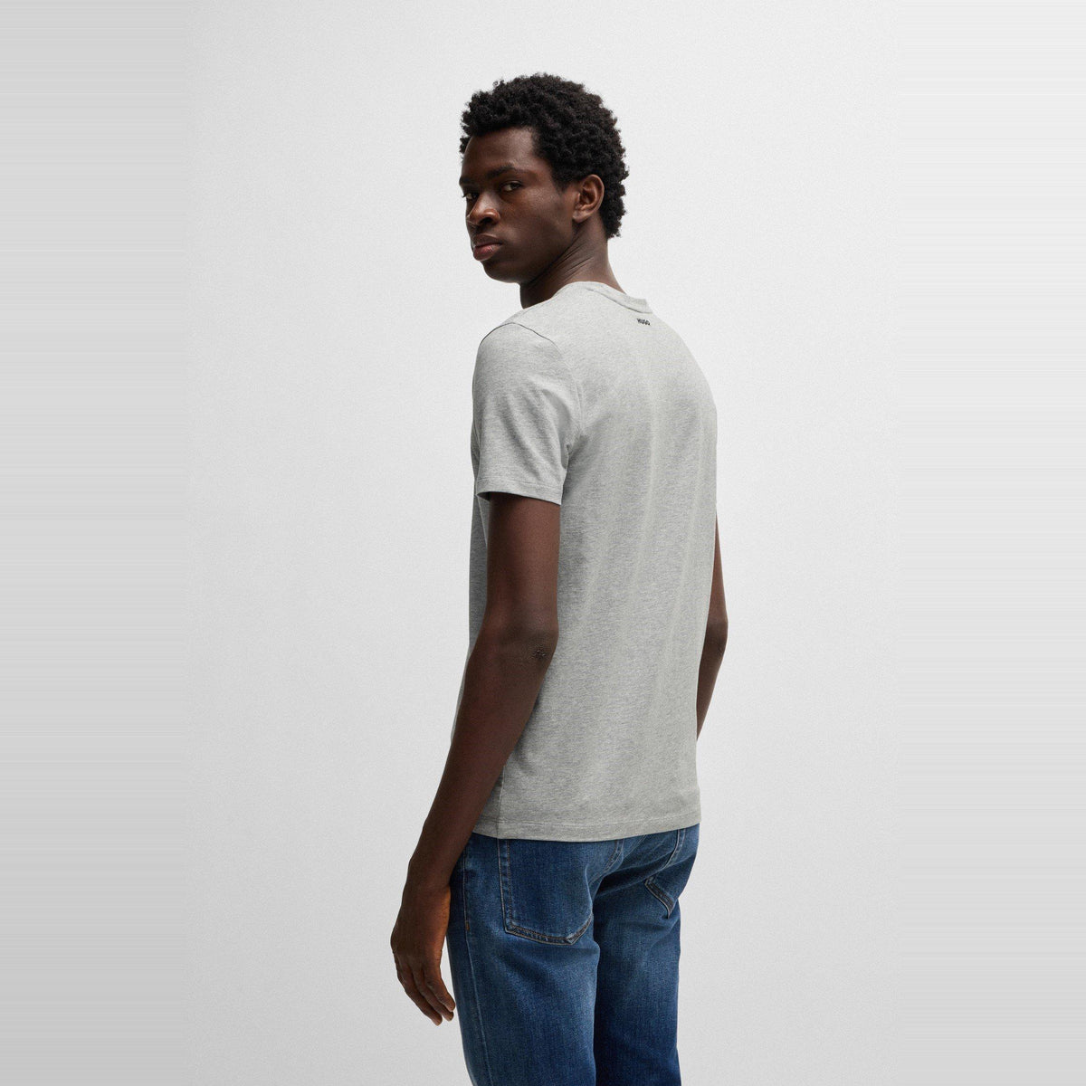 Hugo Short Sleeve V Neck T Shirt