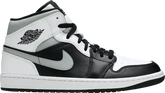 Air Jordan 1 Mid 'White Shadow'