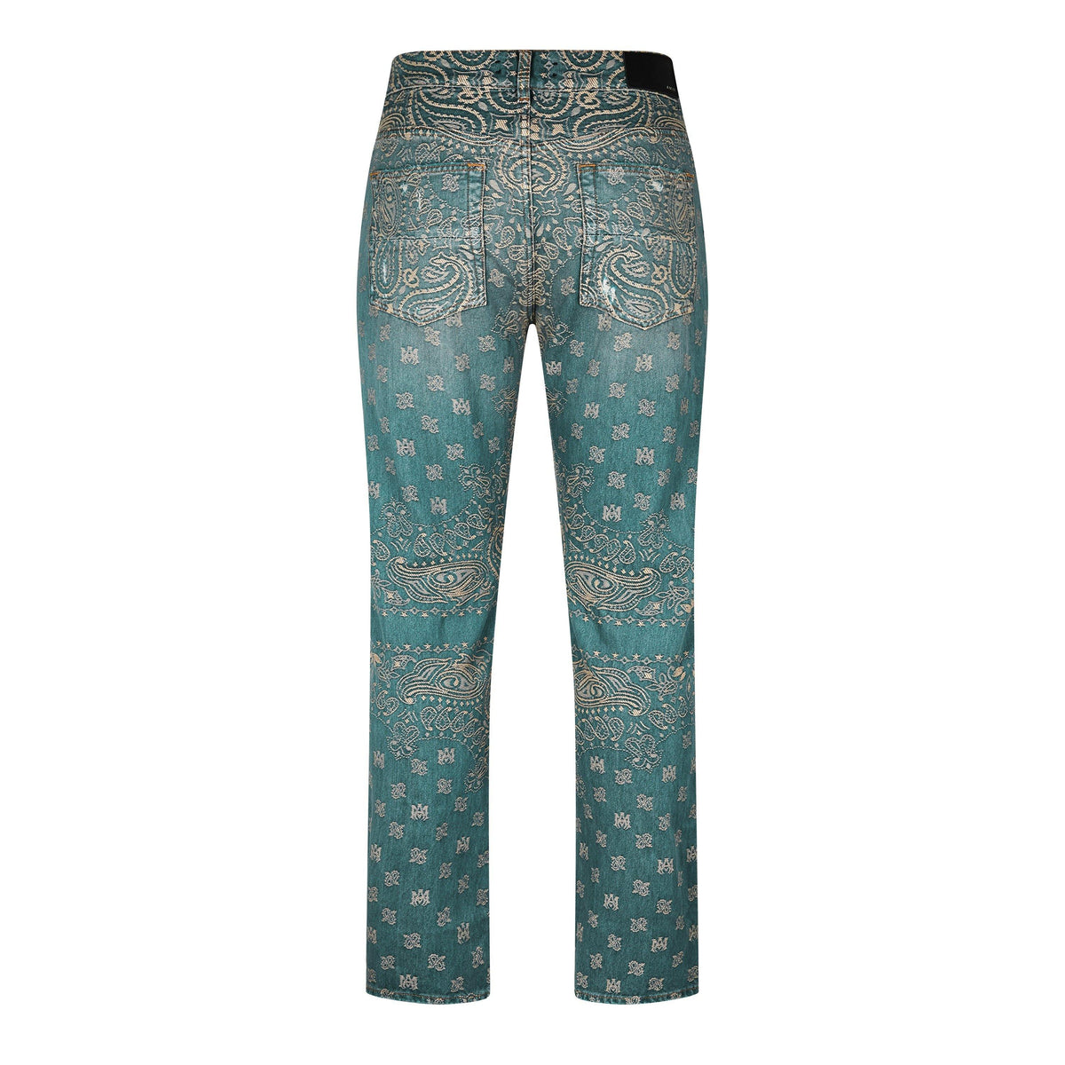 Bandana Straight Leg Jeans