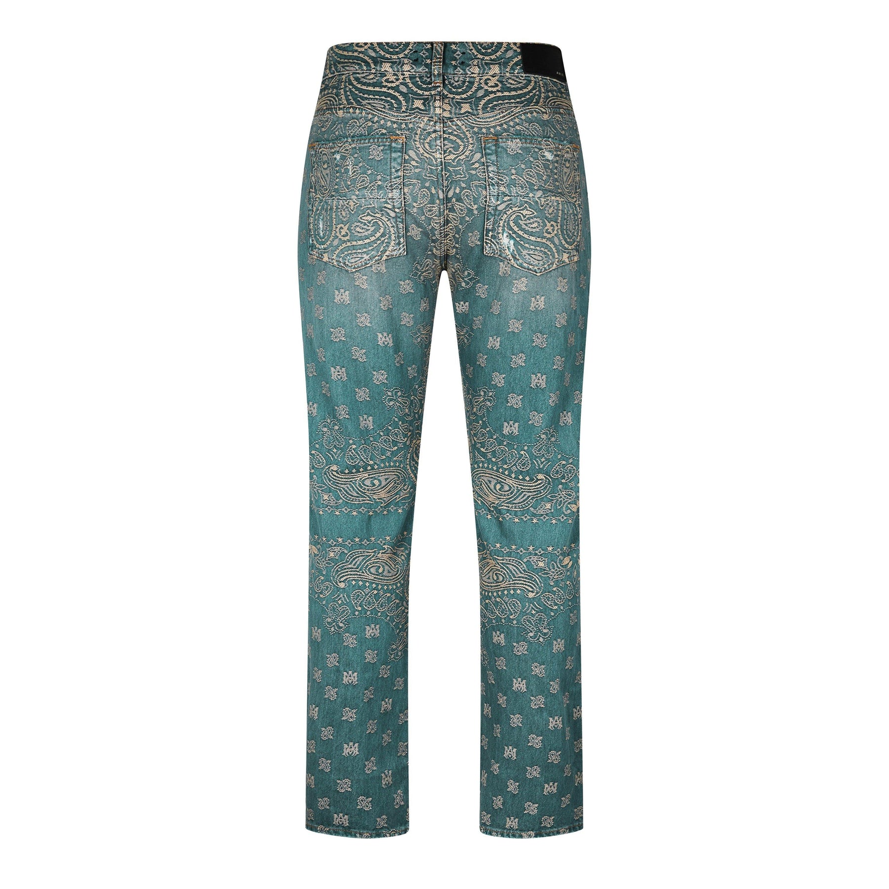 Bandana Straight Leg Jeans