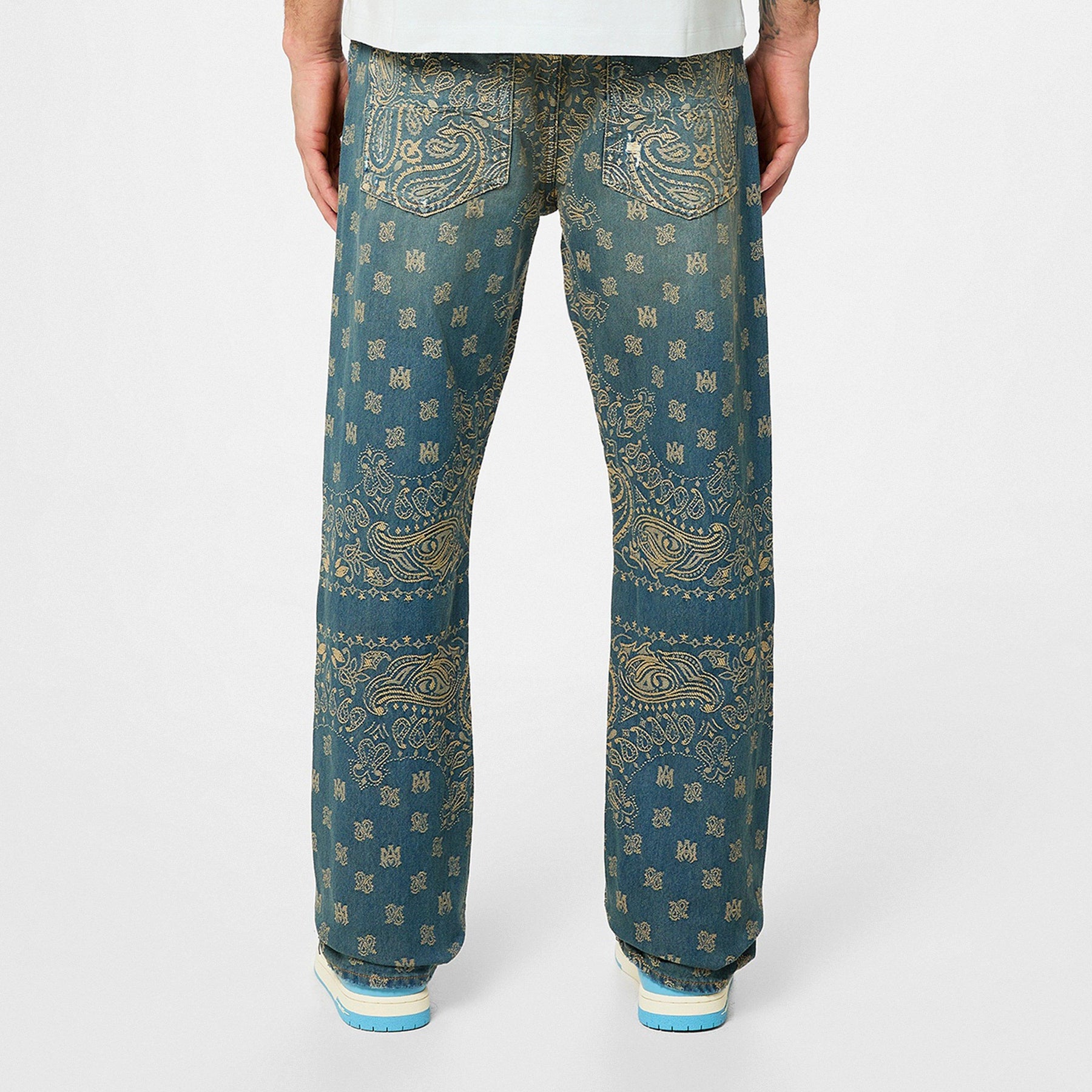 Bandana Straight Leg Jeans