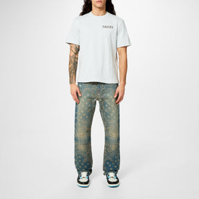 Bandana Straight Leg Jeans