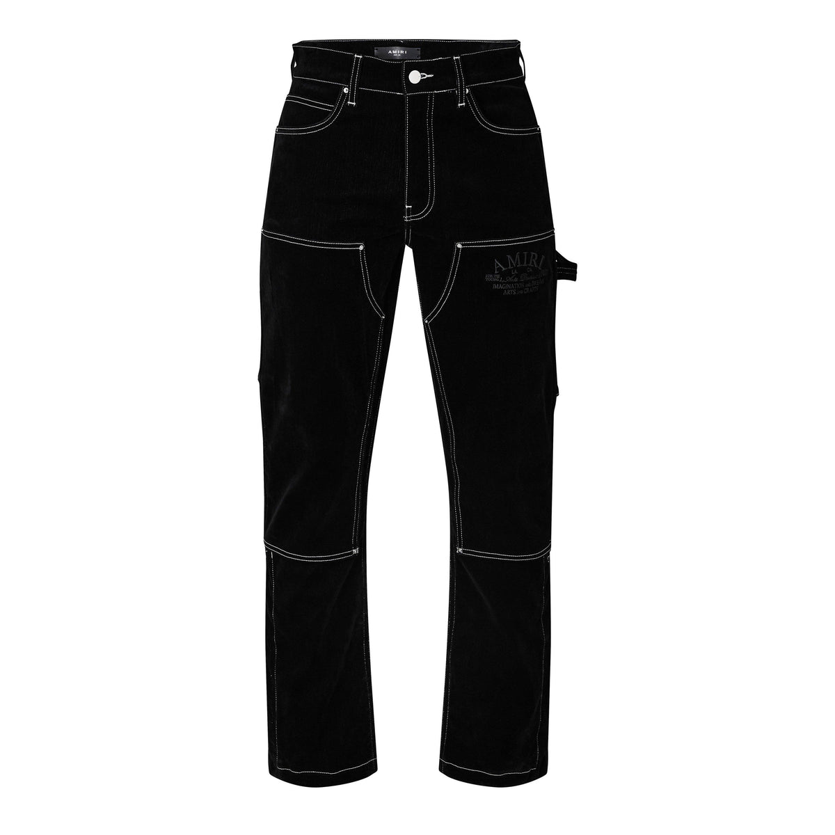 Flocked Carpenter Jeans
