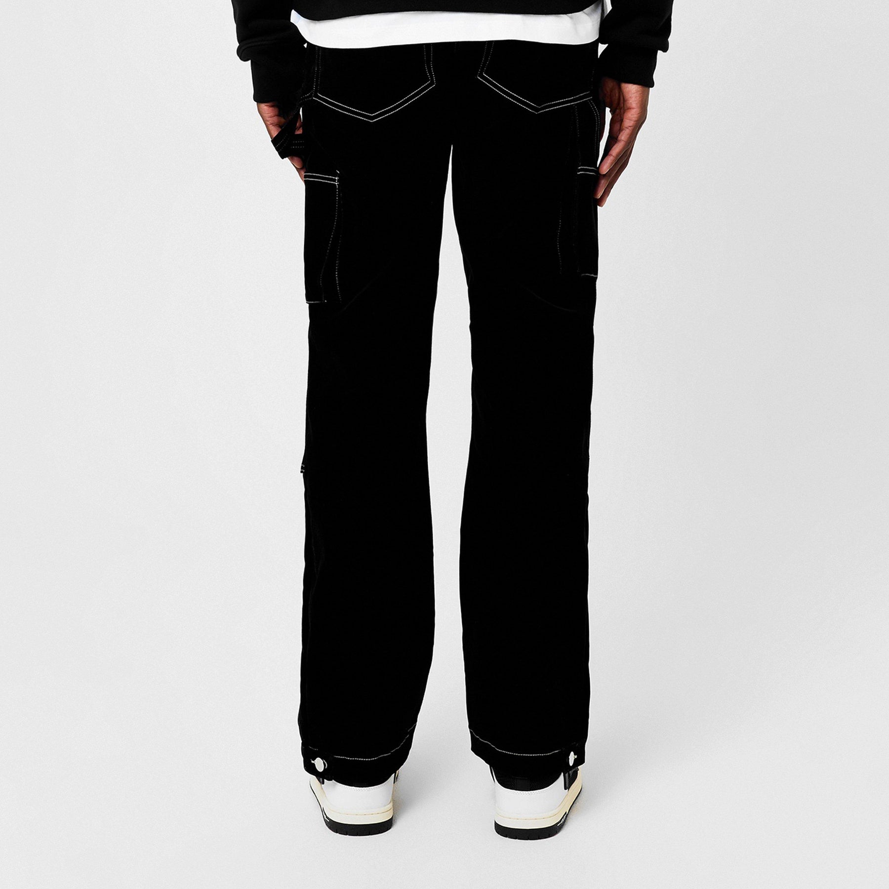 Flocked Carpenter Jeans