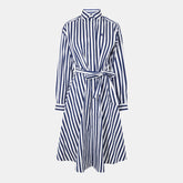 Ela Belted Shirt Dress