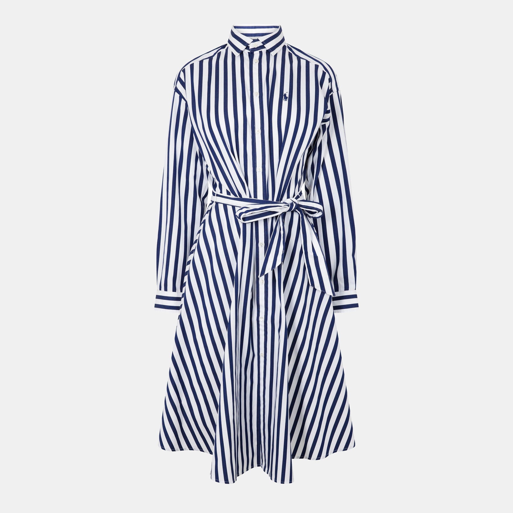 Ela Belted Shirt Dress