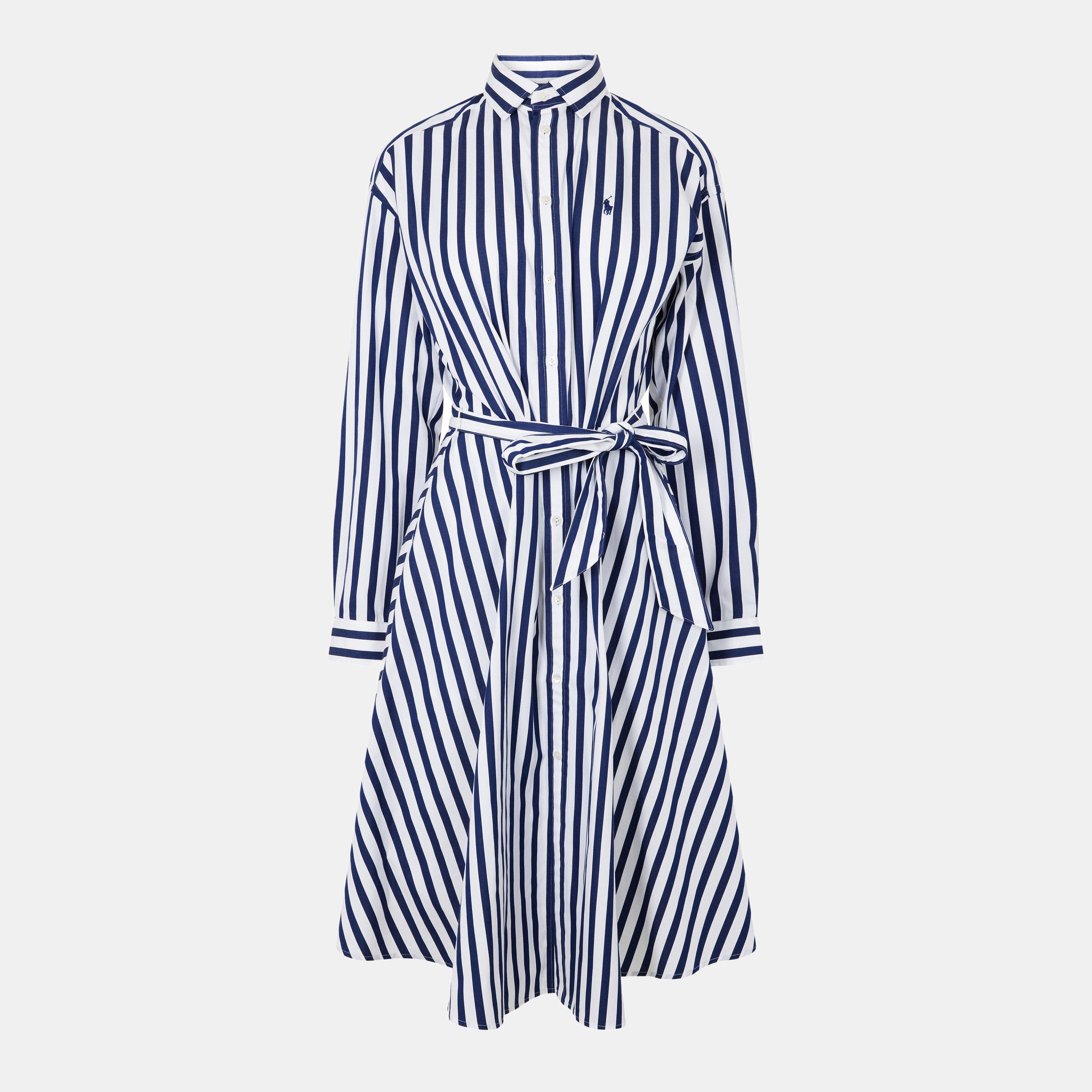 Ela Belted Shirt Dress