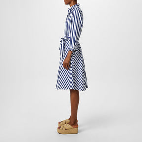 Ela Belted Shirt Dress