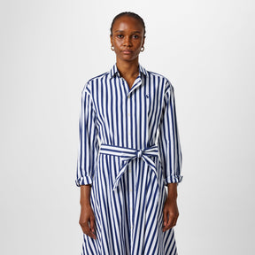 Ela Belted Shirt Dress