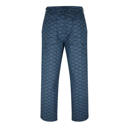 Seigaiha Straight Leg Jeans