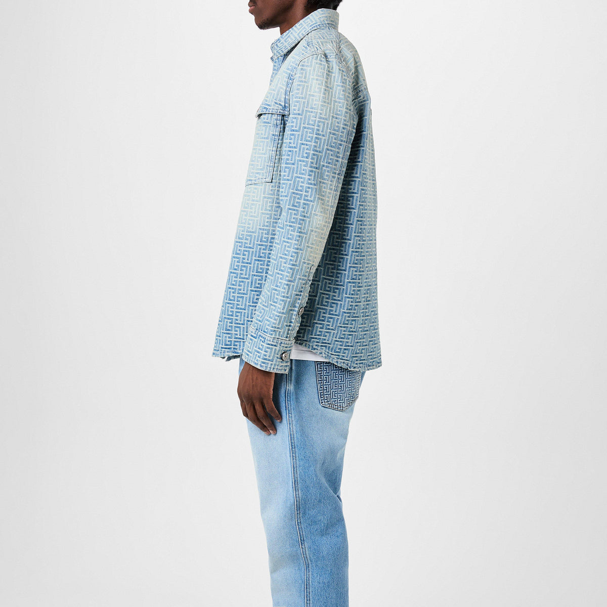 Monogram Denim Shirt