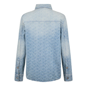 Monogram Denim Shirt