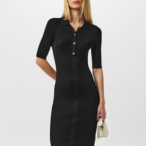 Button Placket Dress