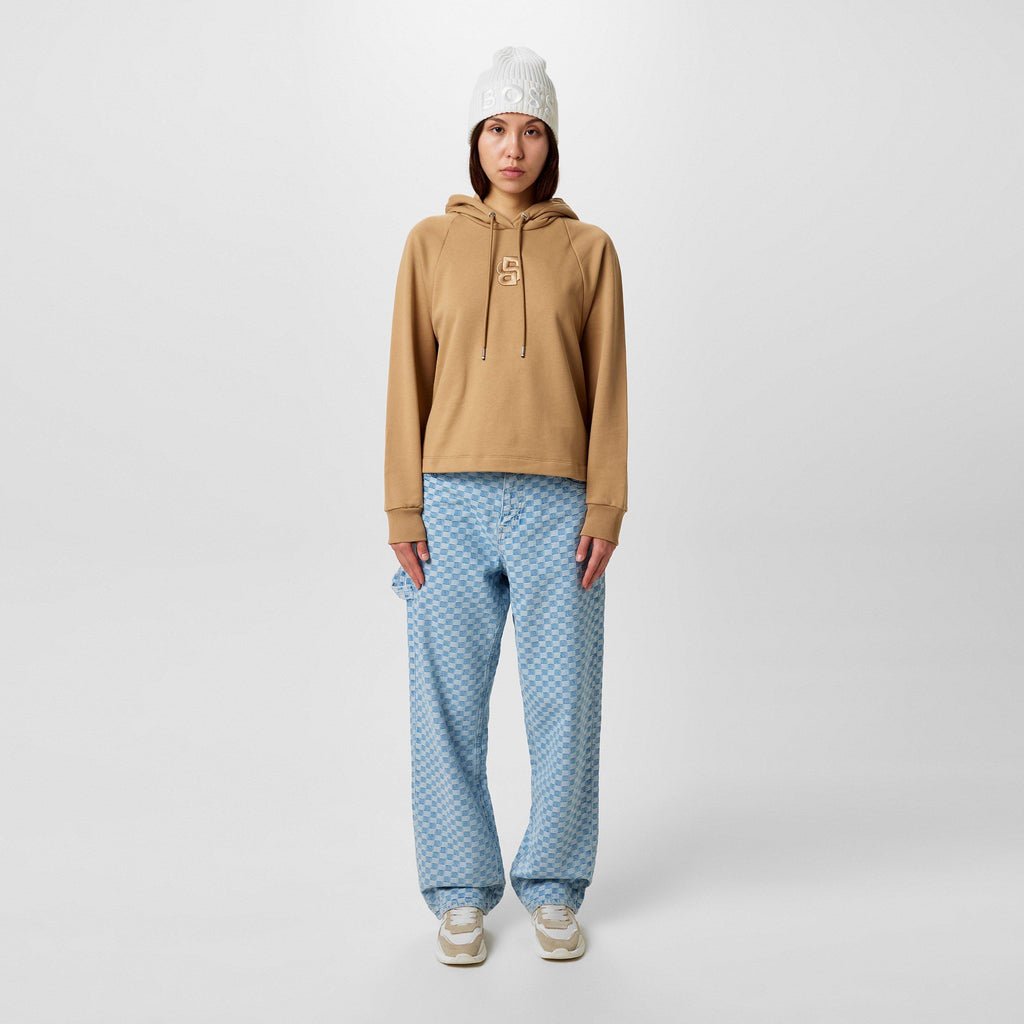 Women's Emaes Tonal Logo Embroidery Hoodie