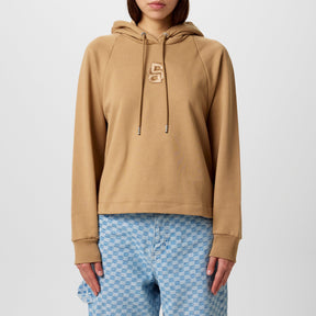 Women's Emaes Tonal Logo Embroidery Hoodie