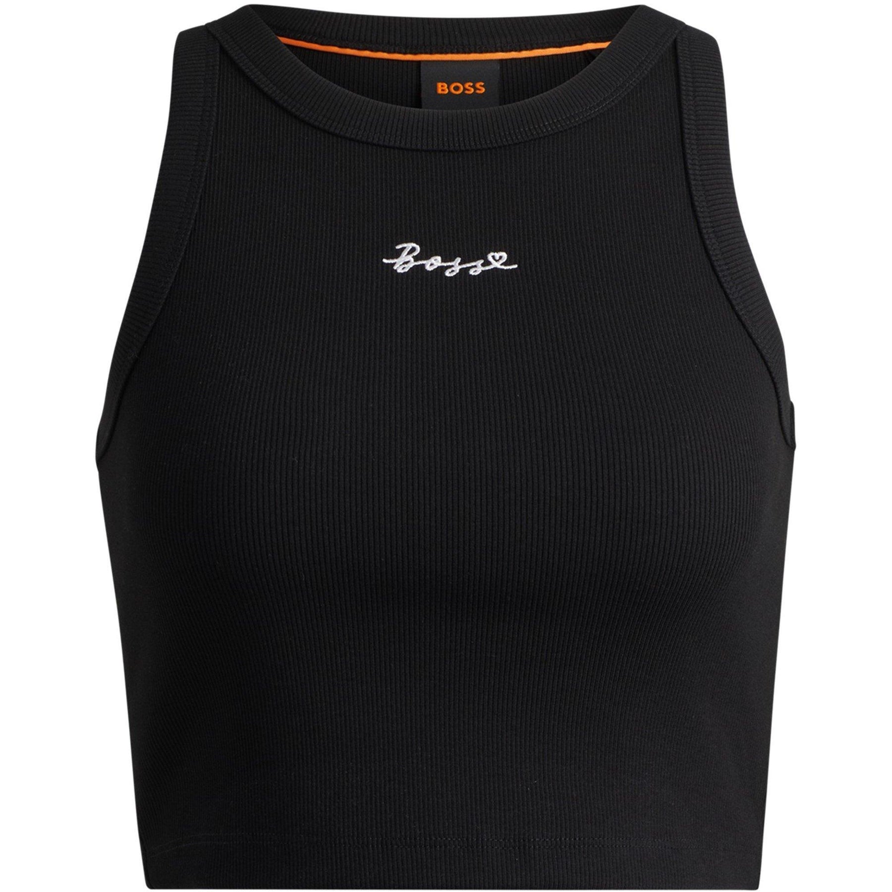 Women's C Evest Crop Ribbed Structured Vest