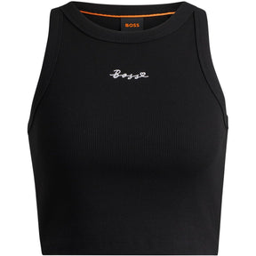 Women's C Evest Crop Ribbed Structured Vest