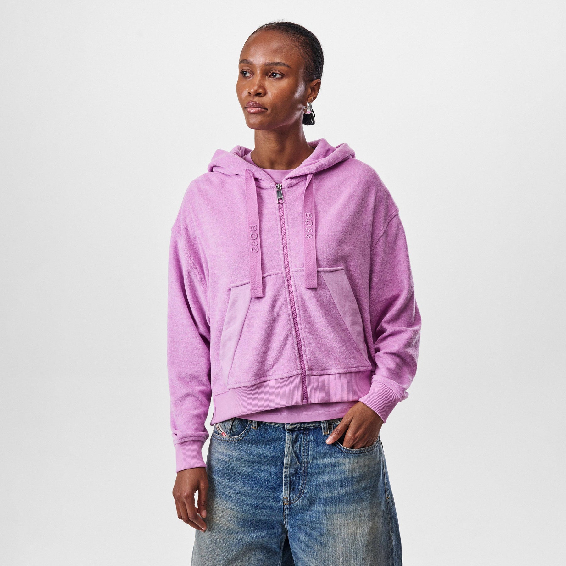 Evacanza Zip Up Hoodie