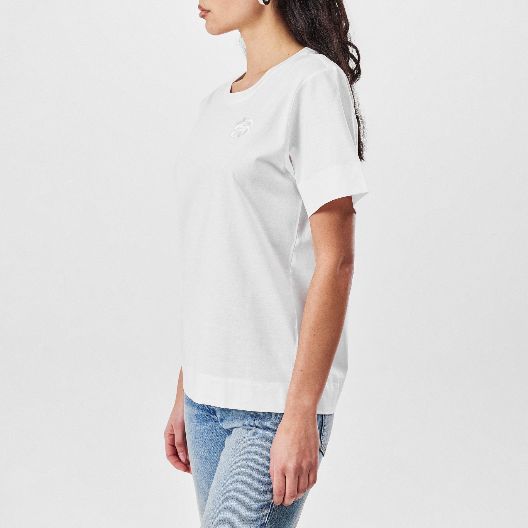 Women's Elphi T-Shirt, Luxury Cotton Blend