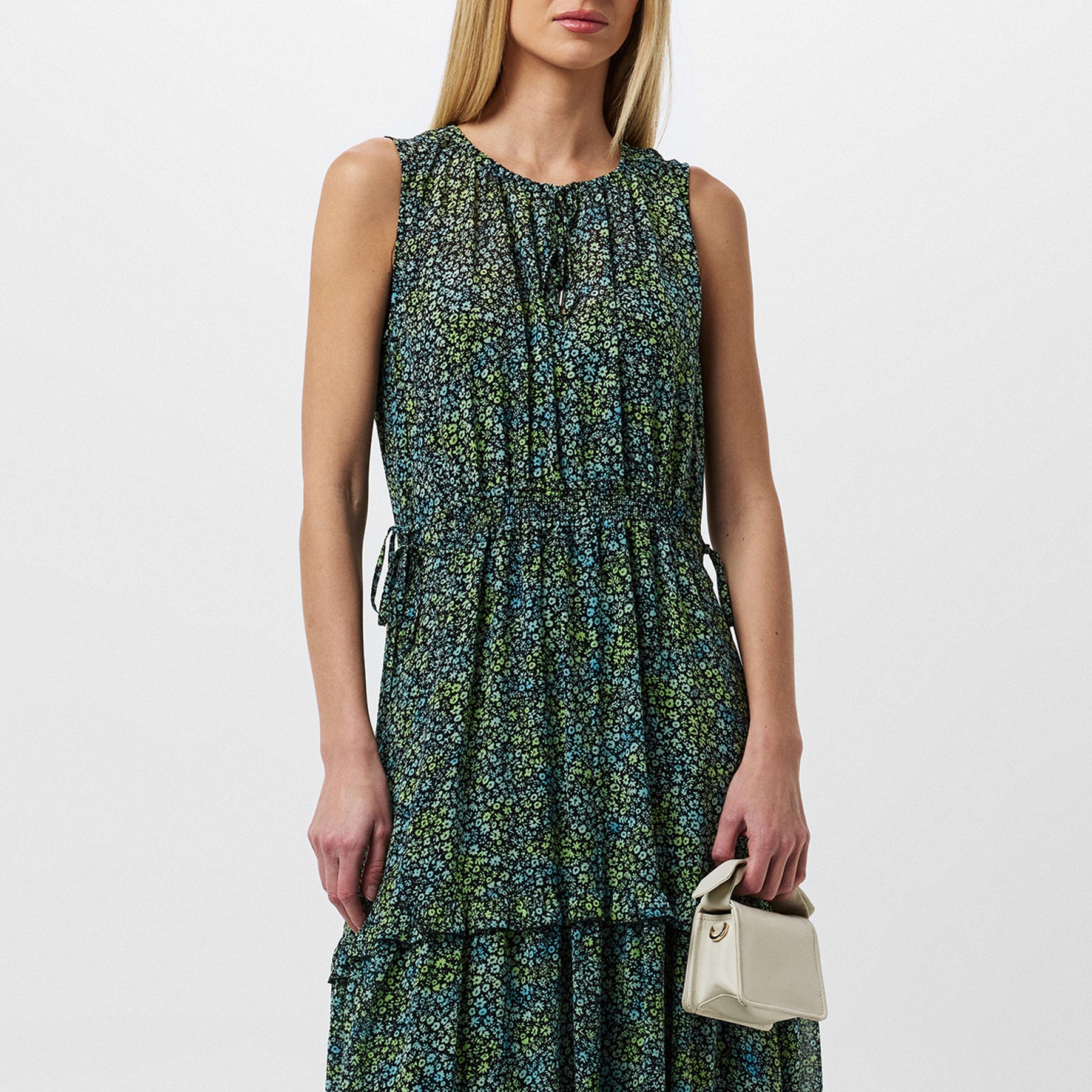 Women's Delong Smock Dress, Floaty Tiered Design