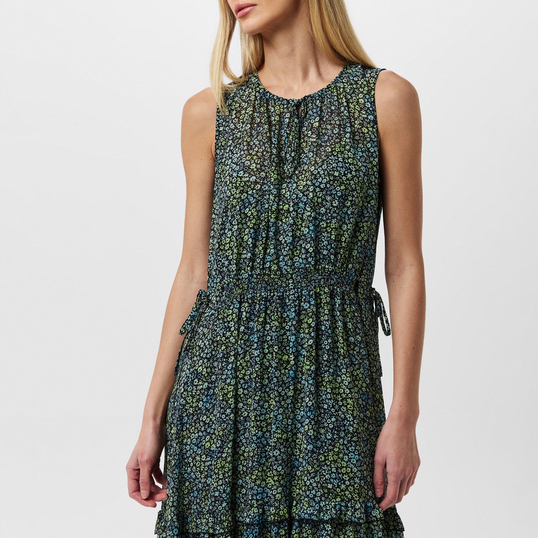 Women's Delong Smock Dress, Floaty Tiered Design