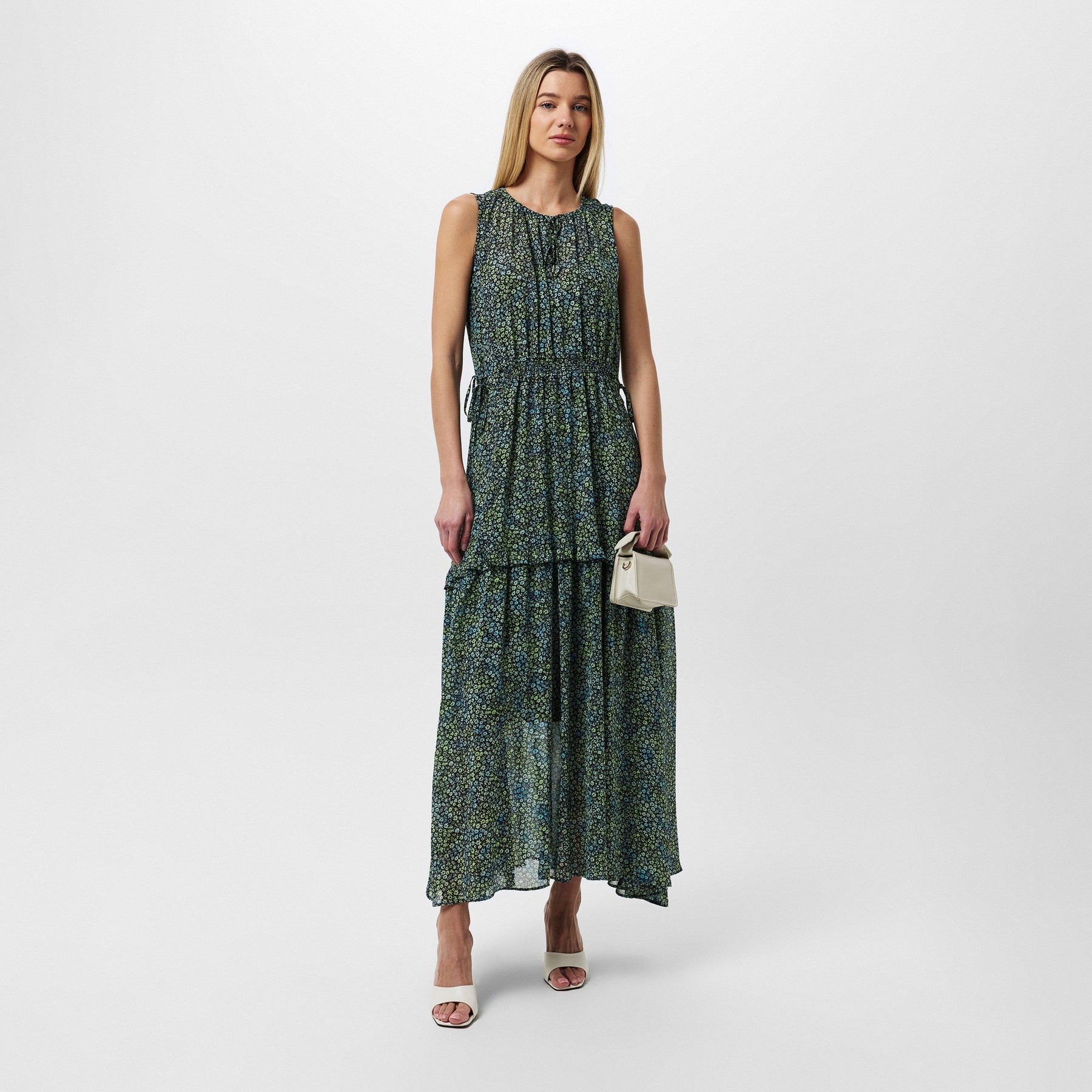 Women's Delong Smock Dress, Floaty Tiered Design