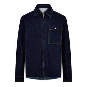 Zip Denim Shirt