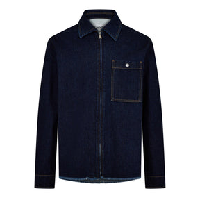 Zip Denim Shirt