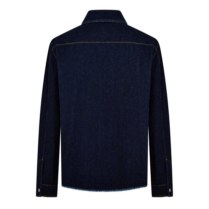 Zip Denim Shirt