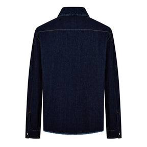 Zip Denim Shirt