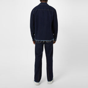Zip Denim Shirt
