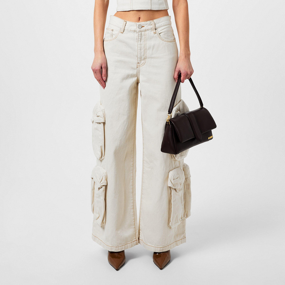 High Waisted Straight Leg Jeans Womens