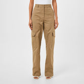 Stretch Canvas Cotton Pants