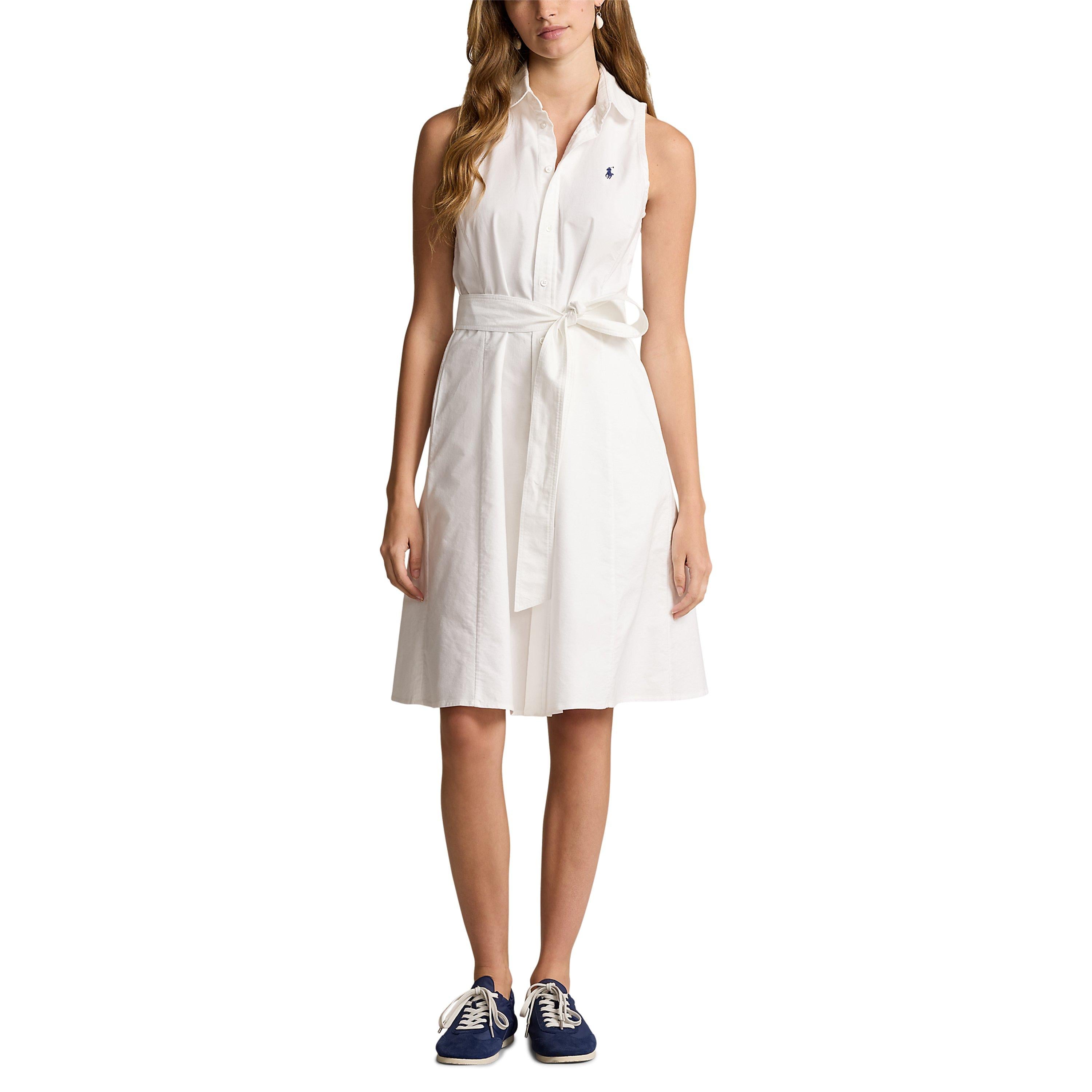 Cotton Polo Pony Mini Dress
