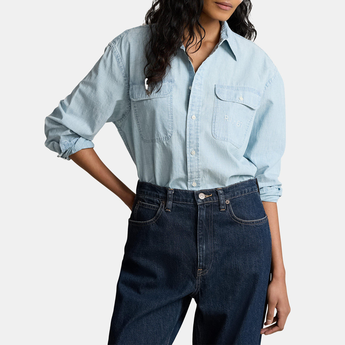 Embroidered Rl-67 Shirt