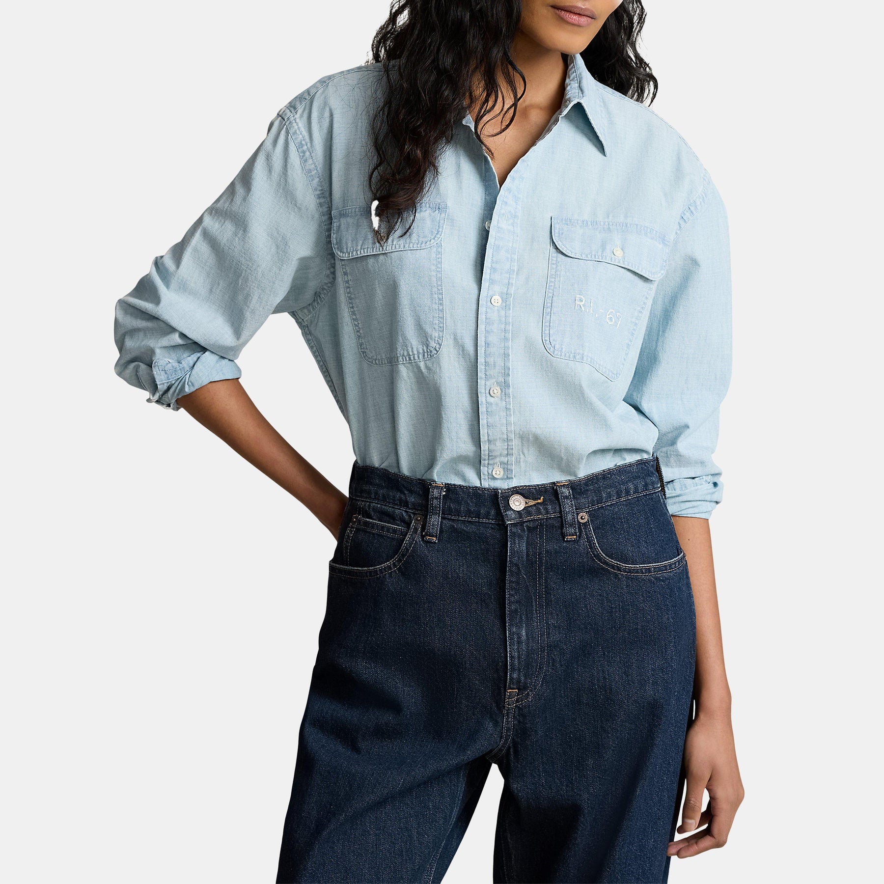 Embroidered Rl-67 Shirt