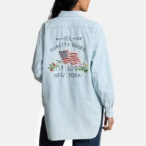 Embroidered Rl-67 Shirt
