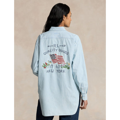 Embroidered Rl-67 Shirt