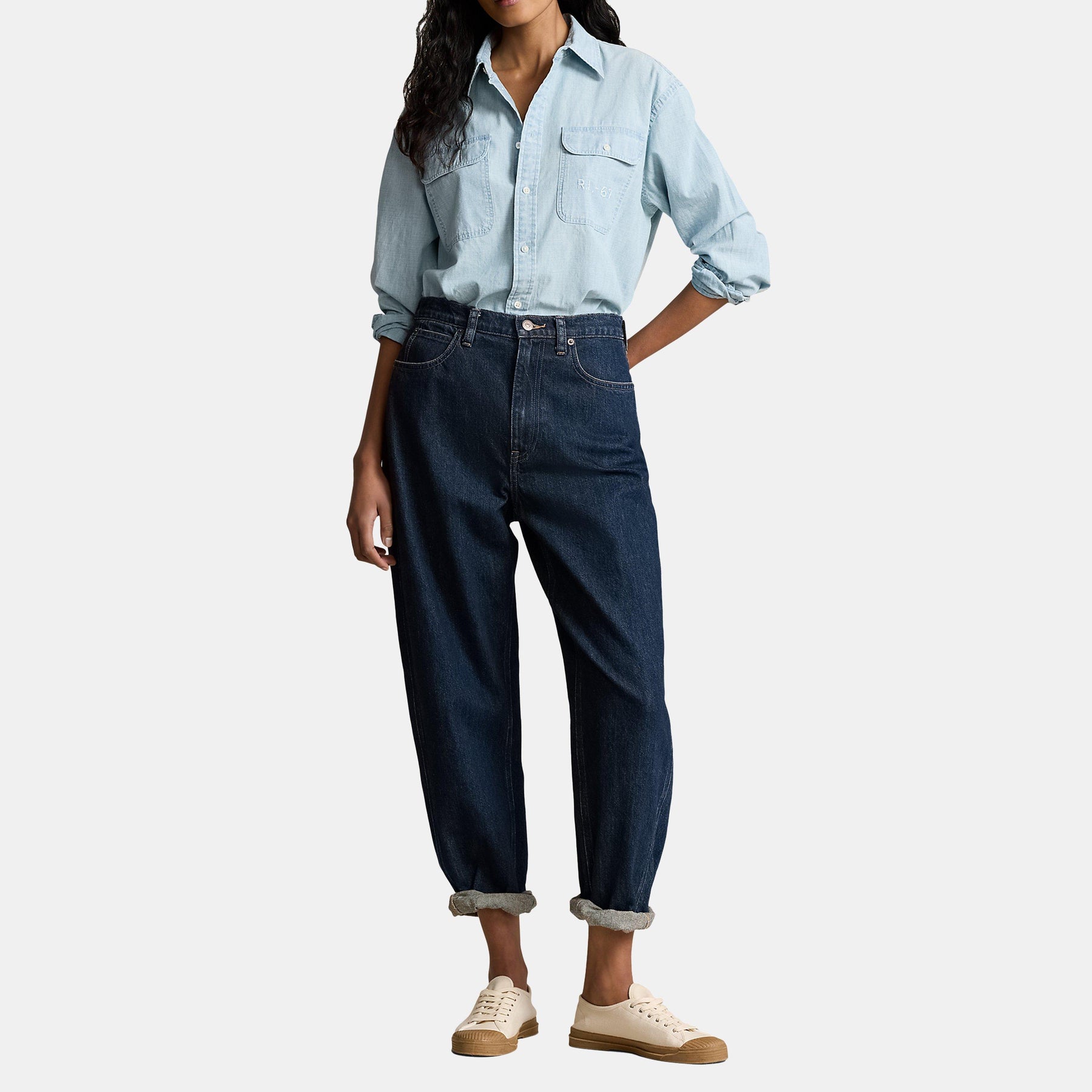 Embroidered Rl-67 Shirt