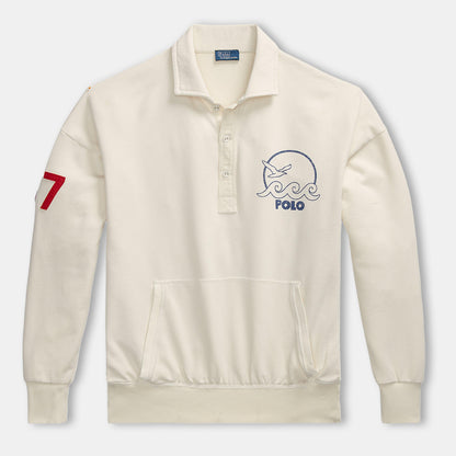 Rugby Polo Shirt With Badges