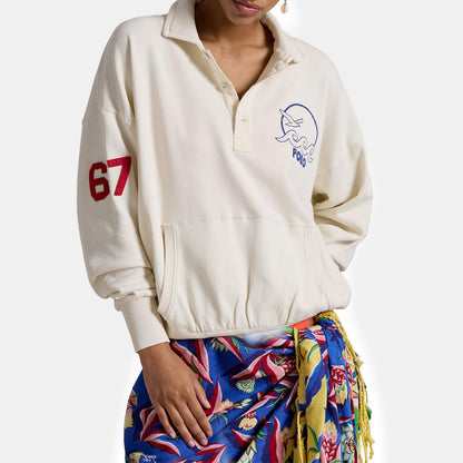Rugby Polo Shirt With Badges